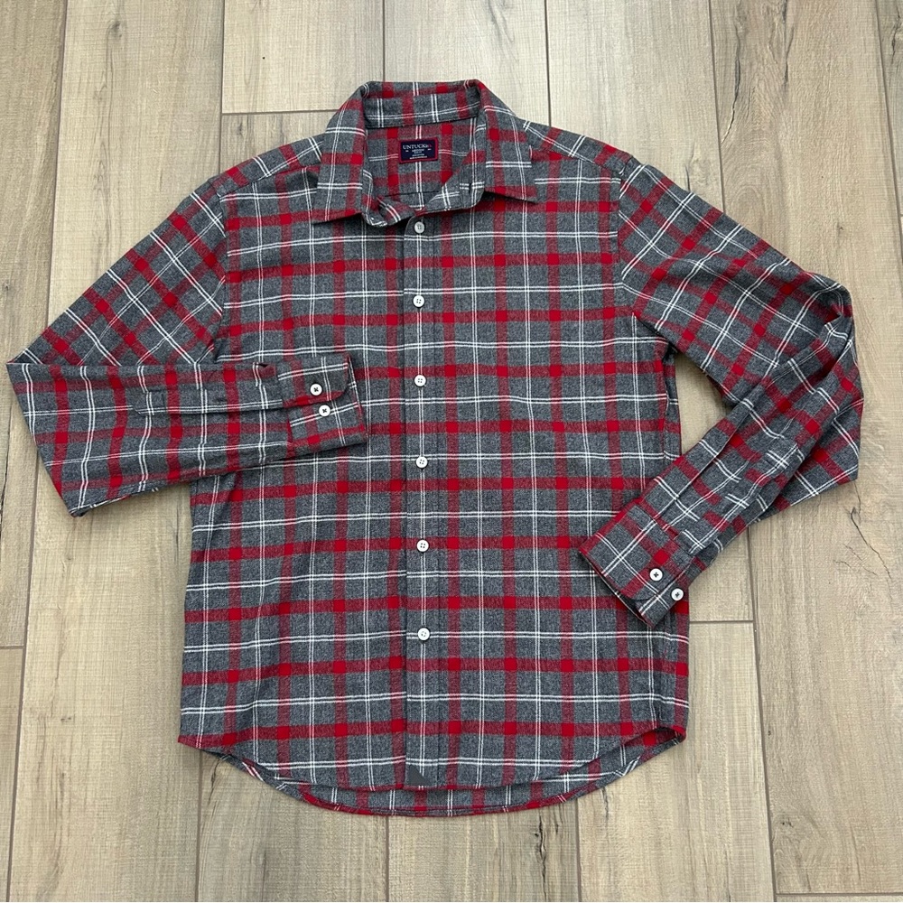 Untuckit Jaxon Flannel Slim Fit sz Medium